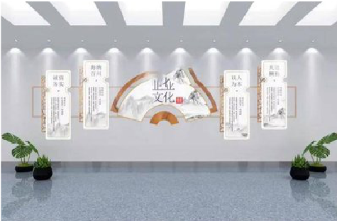 怀宁企业文化墙设计的核心要素。