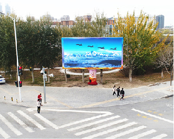 怀宁户外大屏广告投放要点。