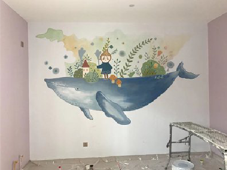 怀宁手绘墙的特点及优势。