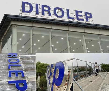 怀宁楼顶发光字安装的注意事项。